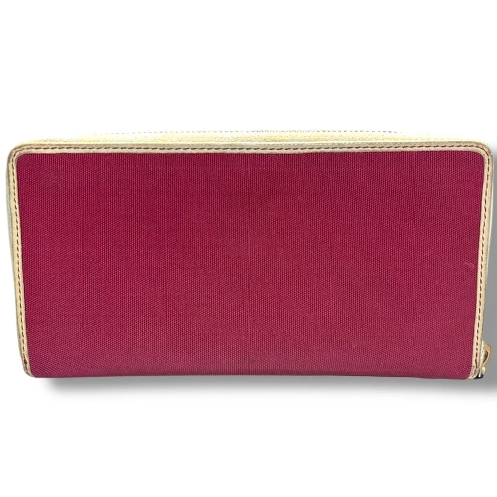 Gucci Red Wallet Vintage Zip-around Long Wallet The Boulevard Collection RARE - Picture 2 of 14